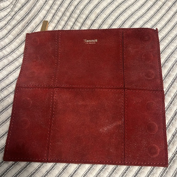 Hammitt Wallet 110 North Red Suede - Picture 6 of 10